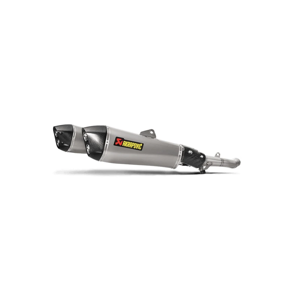 Auspuff AKRAPOVIC in TITAN mit CARBON-ENDCAP zu Kawasaki (CH Homologiert)