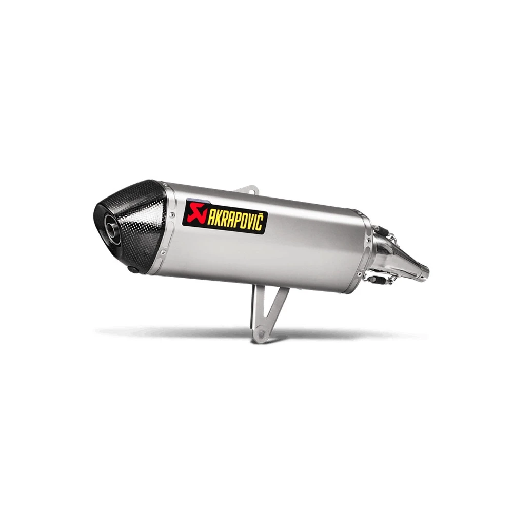 Auspuff AKRAPOVIC in TITAN mit CARBON-ENDCAP zu Honda (CH Homologiert) ben