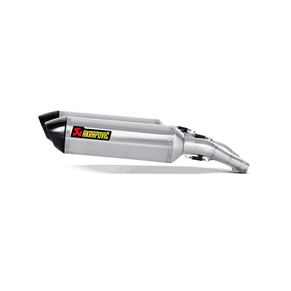 Auspuff AKRAPOVIC HEXAGONAL in TITAN mit CARBON-ENDCAP zu Yamaha (CH Homol