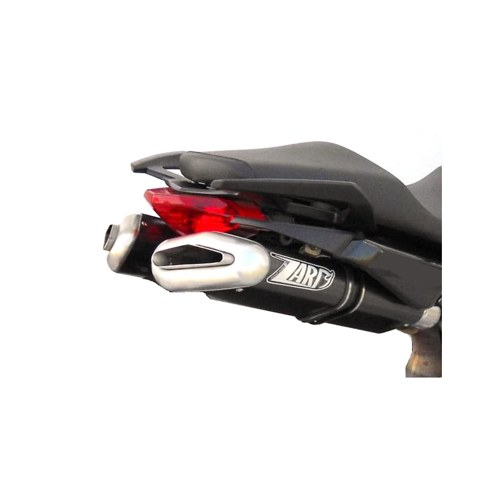 Auspuff ZARD PENTA (2 in 2) in Alu mit Alu- Endcap zu Aprilia (CH- Homolog