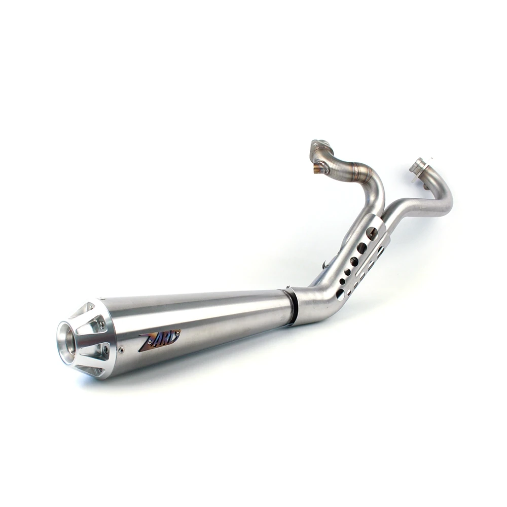Auspuffanlage ZARD TOP GUN 3D (2 in 1) in Inox- poliert zu Harley Davidson
