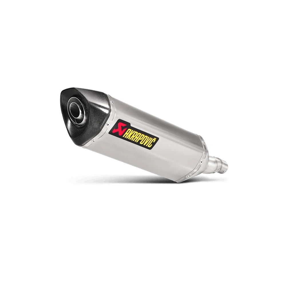 Auspuff AKRAPOVIC SLIP-ON in TITAN mit CARBON-ENDCAP zu Honda (CH Homologi