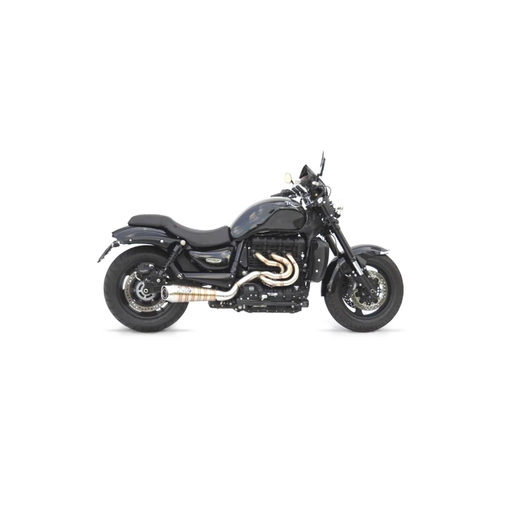 Auspuffanlage ZARD CONICO SNAKE WELDED (3 in 1) in Inox zu Triumph (CH- Ho