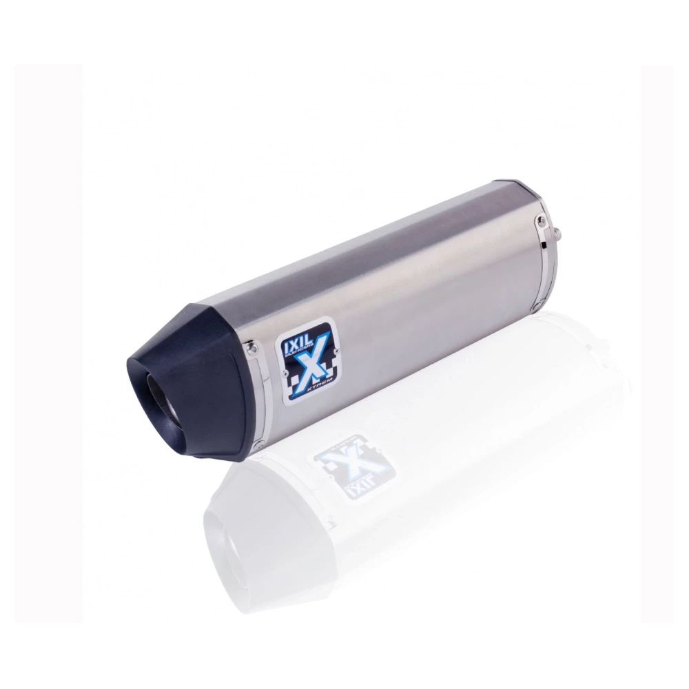 Auspuff IXIL HEXOVAL XTREM EVOLUTION (SOVE) in INOX mit END- CAP in SCHWAR
