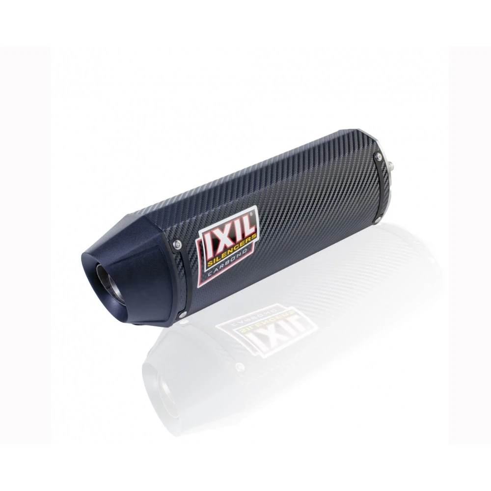 Auspuff IXIL HEXOVAL XTREM CARBONIO (COV) in CARBON mit END- CAP in SCHWAR