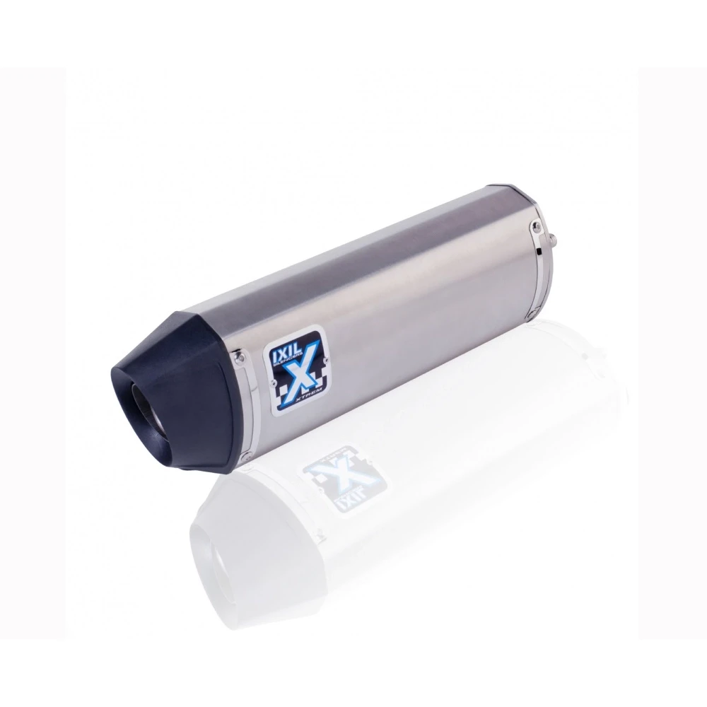 Auspuff IXIL HEXOVAL XTREM EVOLUTION (SOVE) in INOX mit END- CAP in SCHWAR