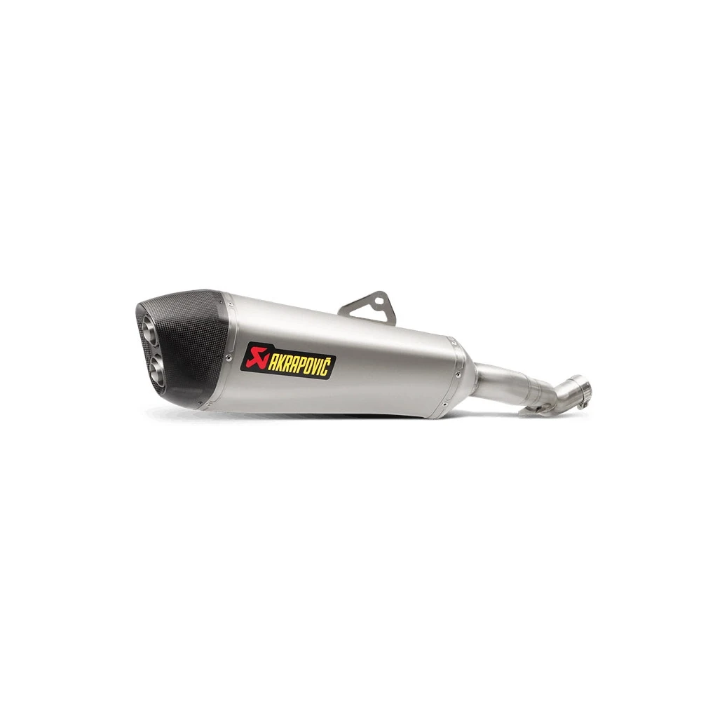 Auspuff AKRAPOVIC SLIP-ON in TITAN mit CARBON-ENDCAP zu Honda (CH Homologi