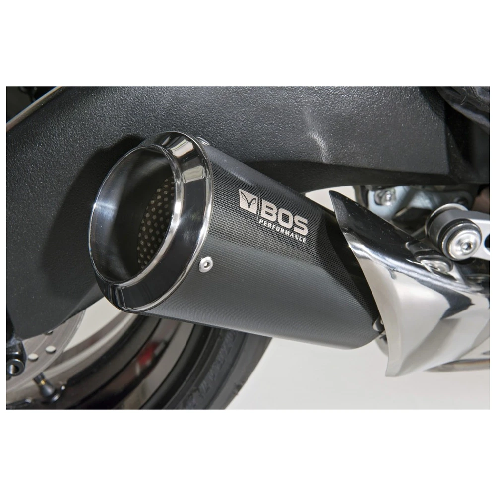 Auspuff BOS SSEC RR in Carbon zu BMW (CH-Homologiert)