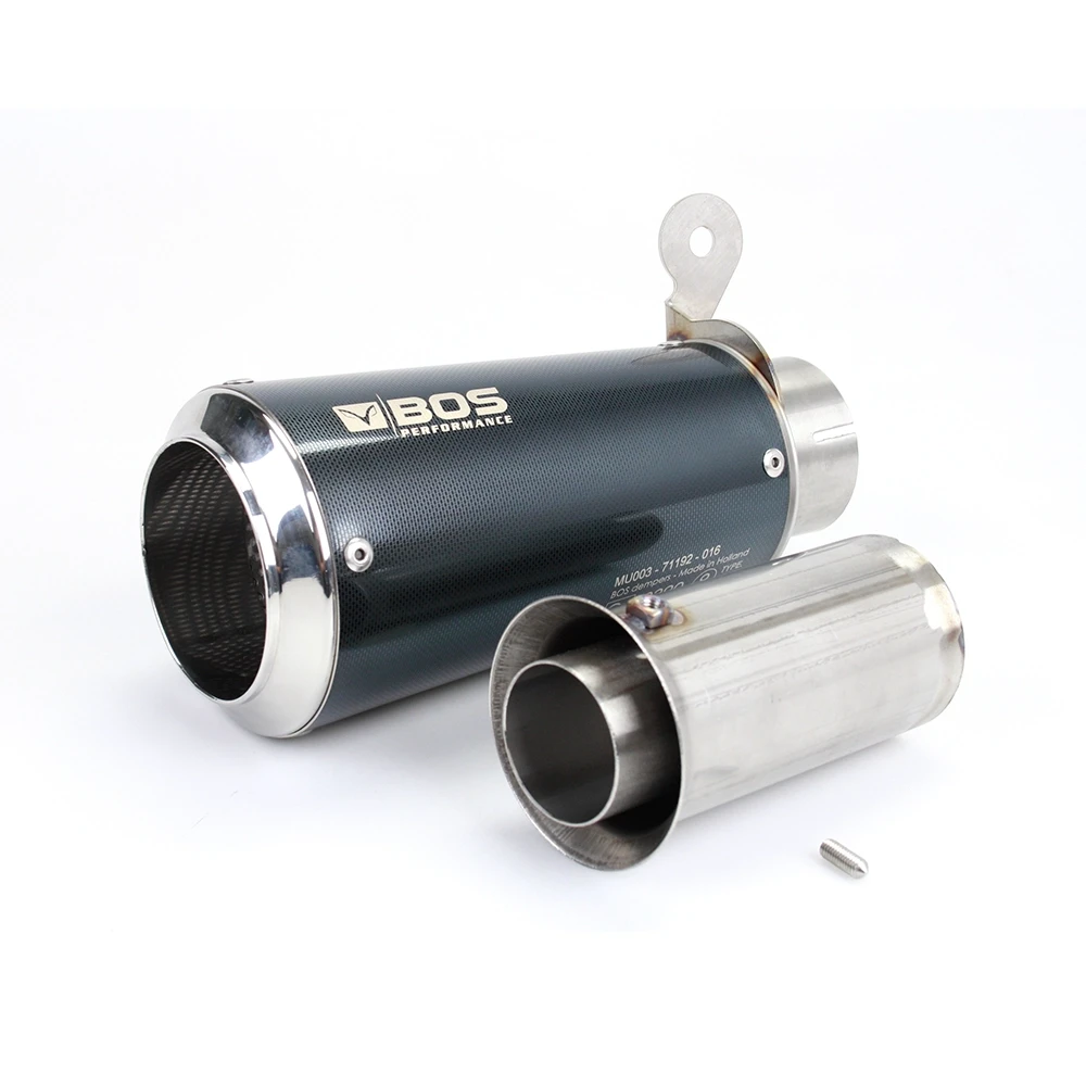 Auspuff BOS SSEC RR in Carbon zu Kawasaki (CH-Homologiert)