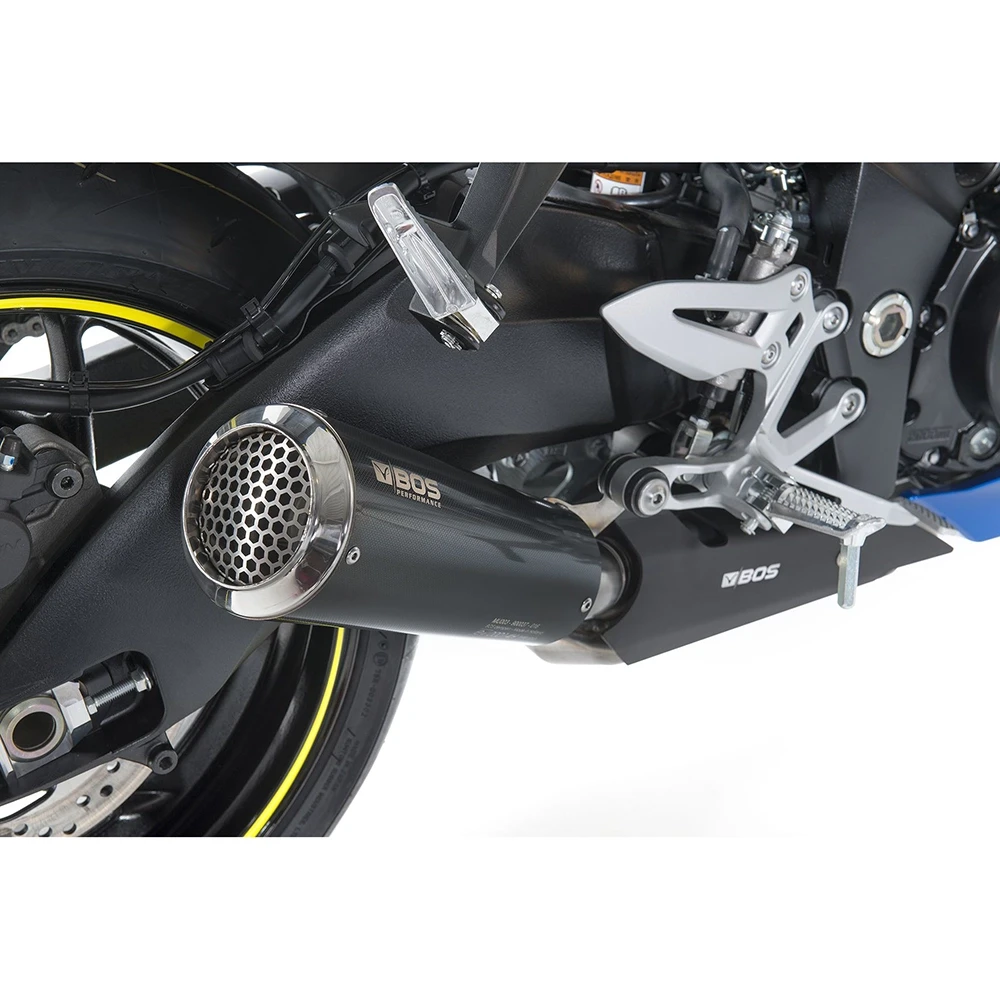 Auspuff BOS SSEC RR in Carbon zu Suzuki (CH-Homologiert) EURO4
