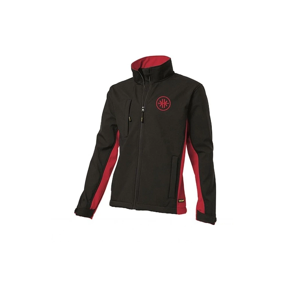 Softshell- Jacke KREIDLER in schwarz mit Kreidler- Logo (Grösse: M)