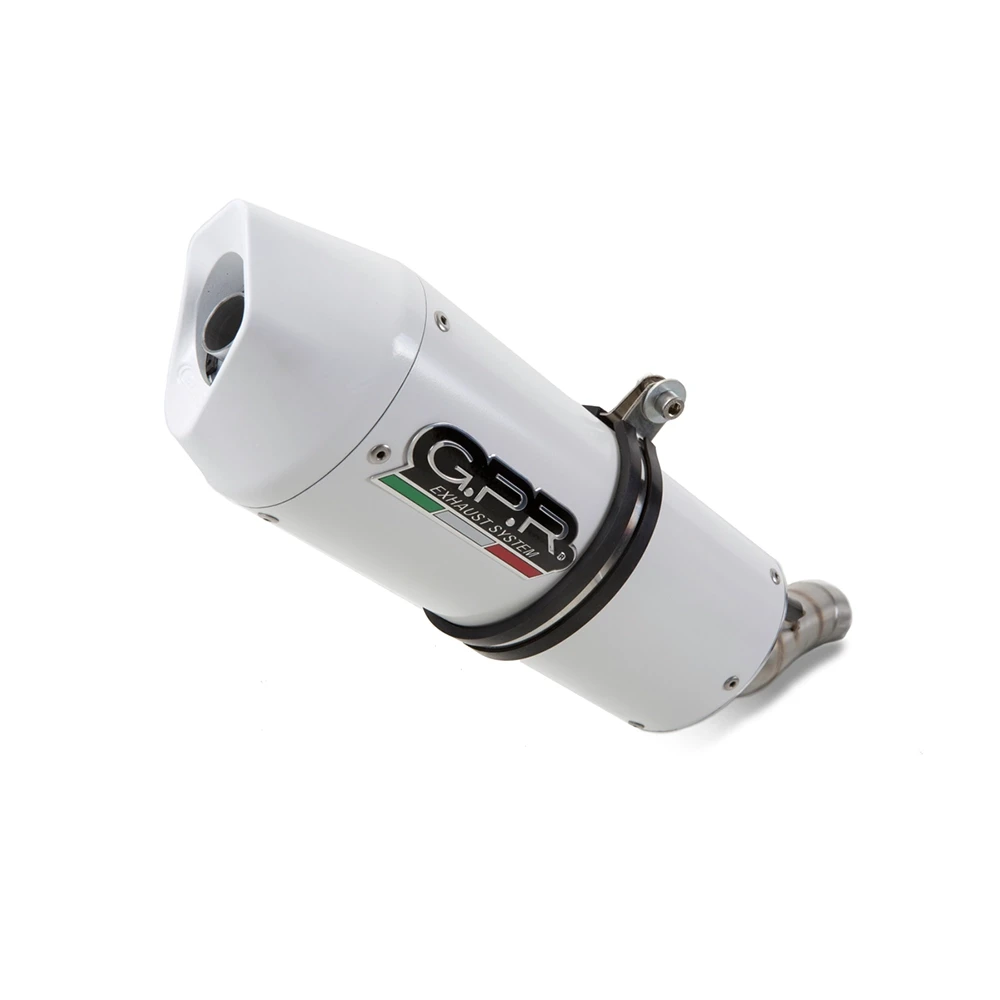 Auspuff GPR Albus Ceramic in weiss zu Honda (CH-Hom)