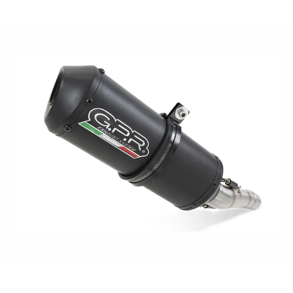 Auspuff GPR (2in1) Ghisa in schwarz-matt zu Honda (CH-Hom)