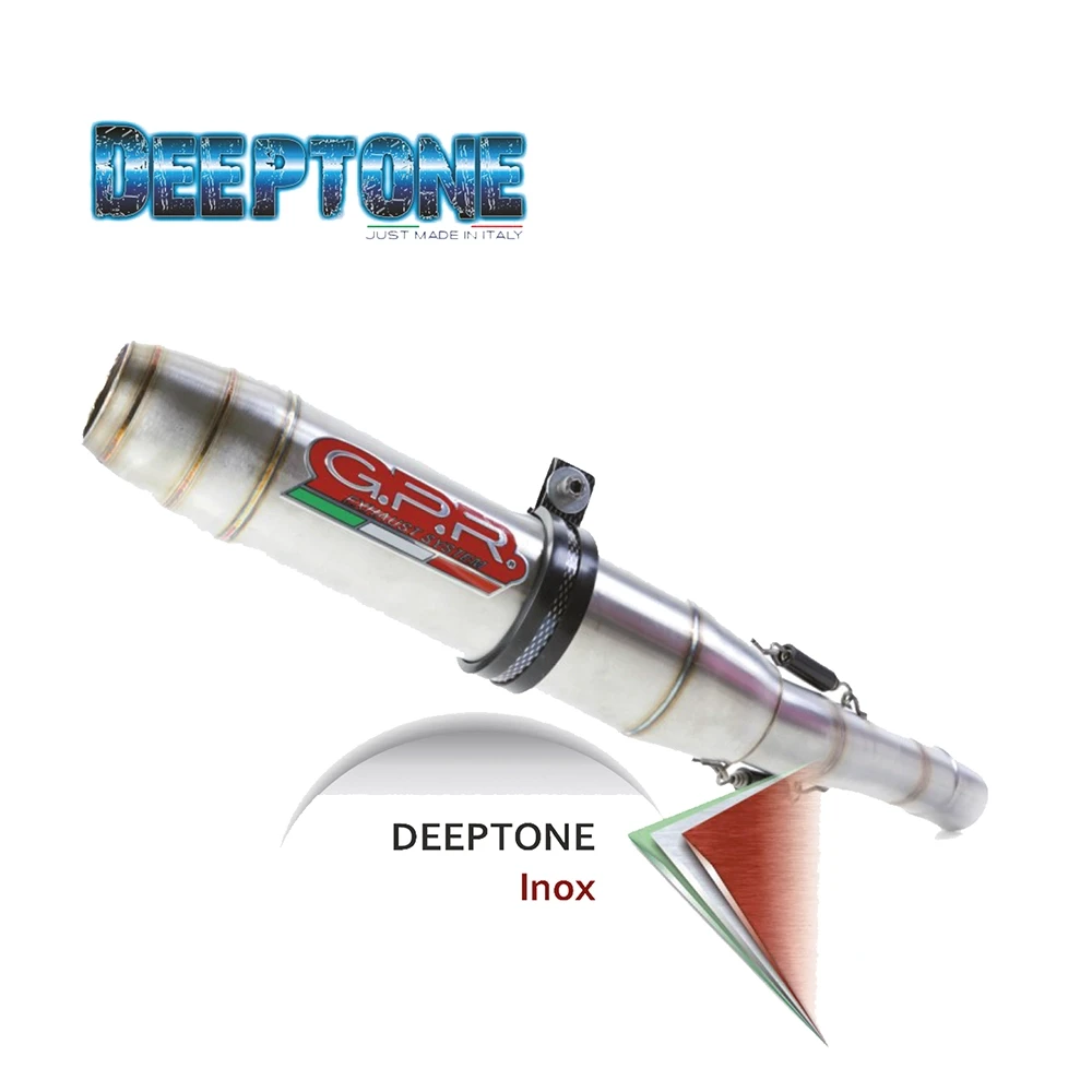 Auspuff GPR Deeptone in inox zu Honda (CH-Hom)