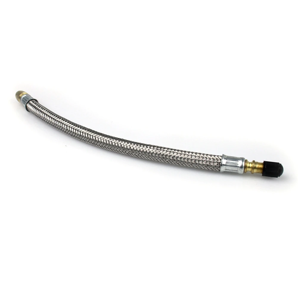 Flexible Ventilverlängerung MOTION PRO 250mm mit Stahlflex-Mantel Schrader