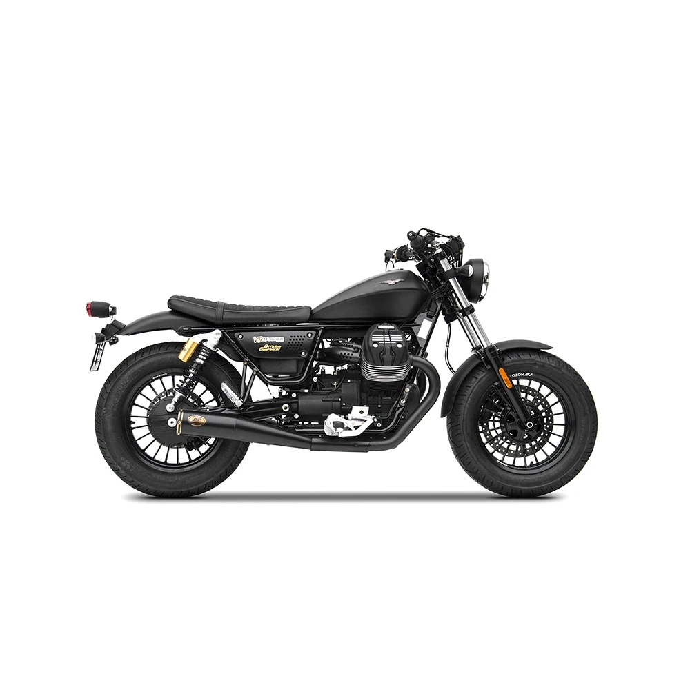 Auspuff ZARD BAD CHILD (2 in 2) in Inox zu Moto Guzzi (CH- Homologiert) EU