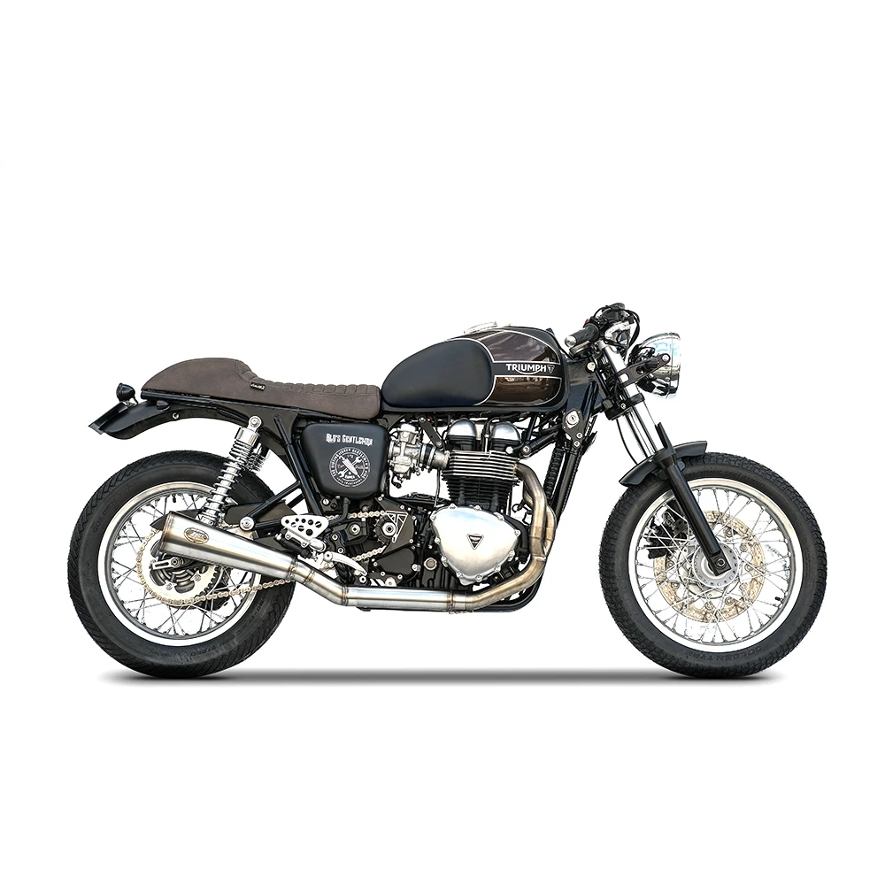 Auspuffanlage ZARD BAD CHILD - LOW POSITION (2 in 1) in Inox zu Triumph (C