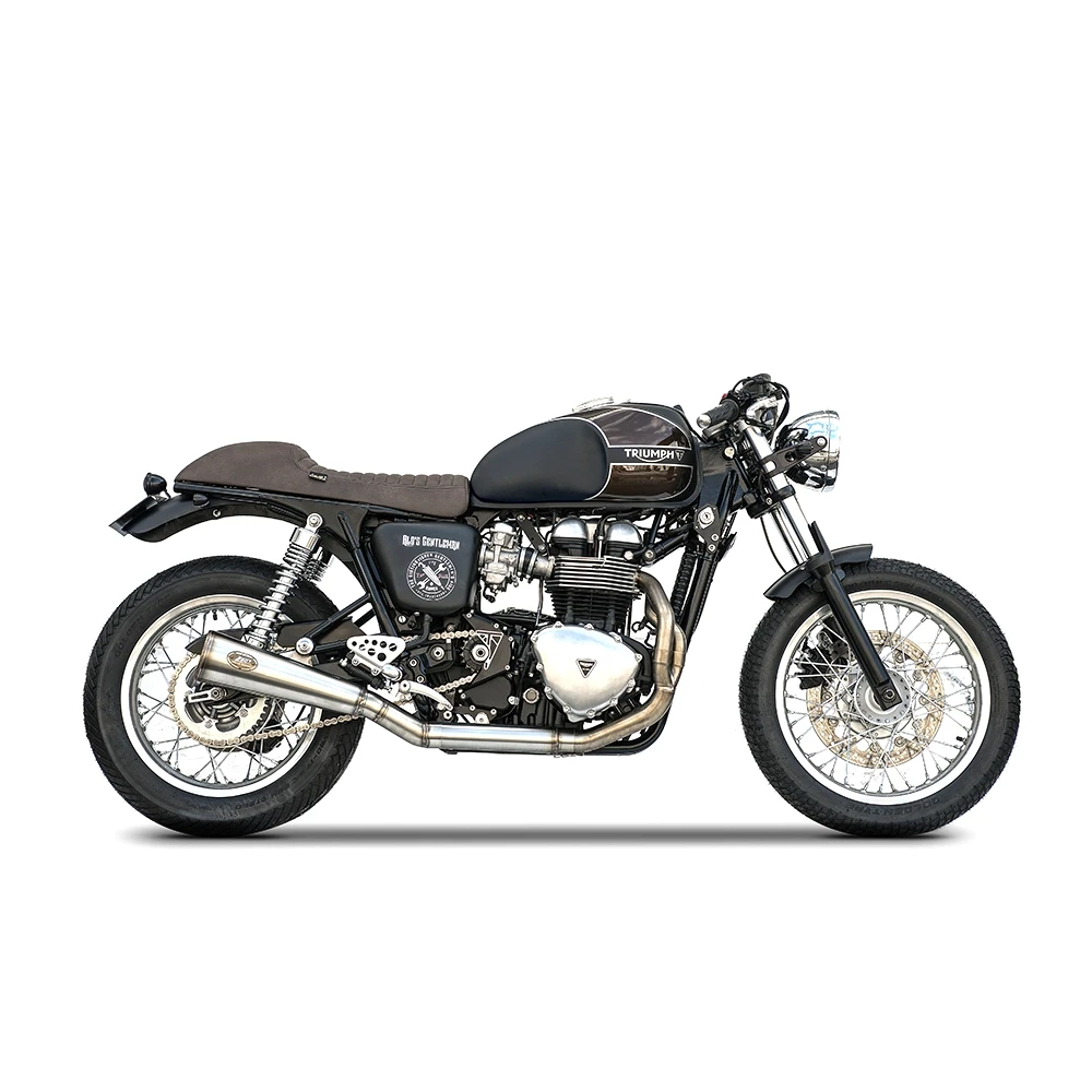 Auspuffanlage ZARD BAD CHILD - LOW POSITION (2 in 1) in Inox zu Triumph (C