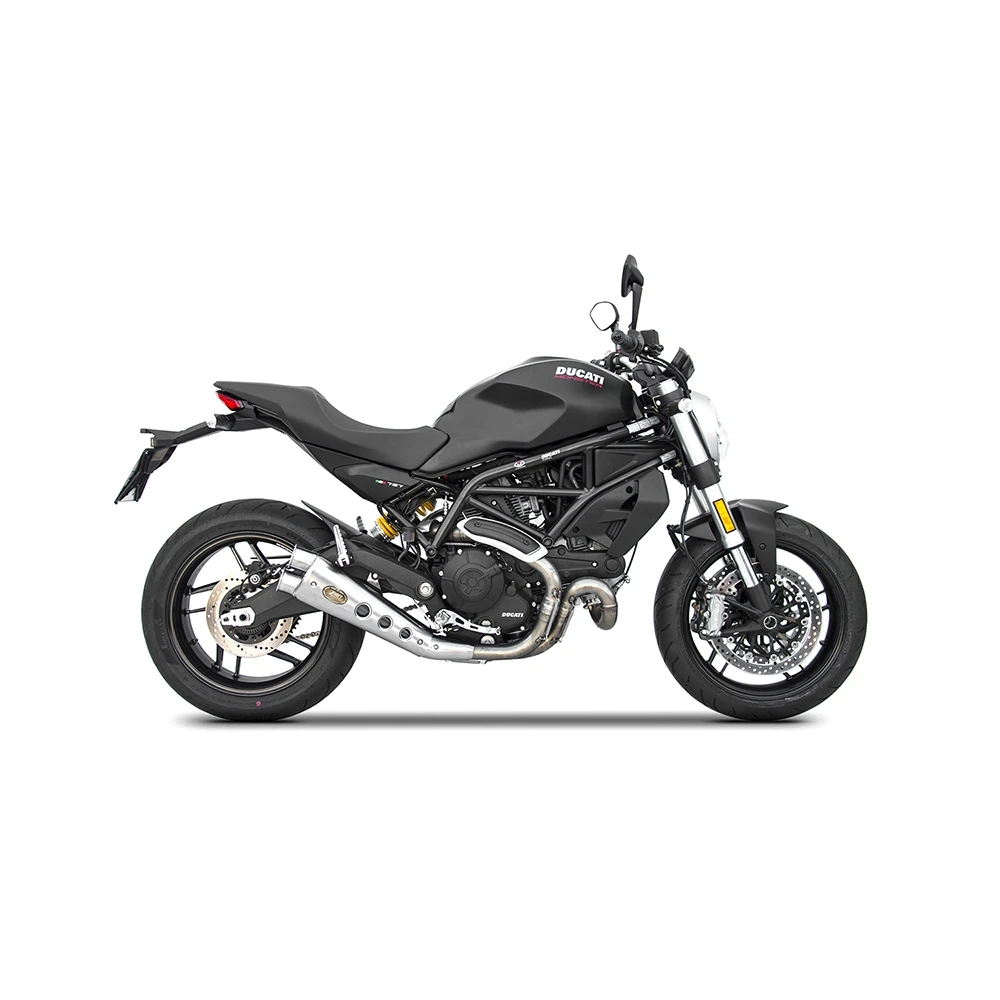 Auspuff ZARD SPECIAL EDITION (2 in 1) in Inox zu Ducati (CH- Homologiert)