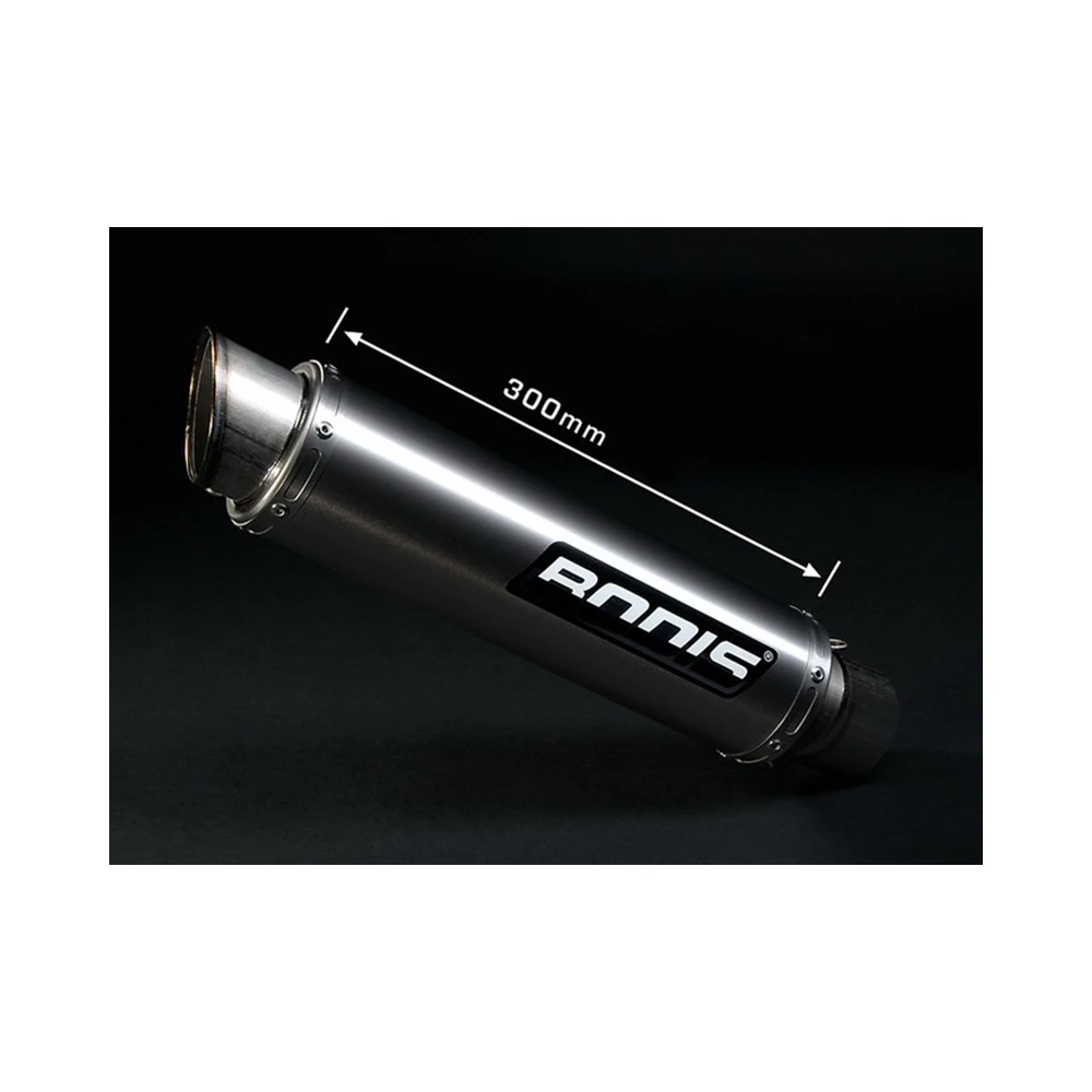 Auspuff BODIS GP1 in INOX/FULL TITAN (SS/FT) zu Suzuki (CH- Homologiert)