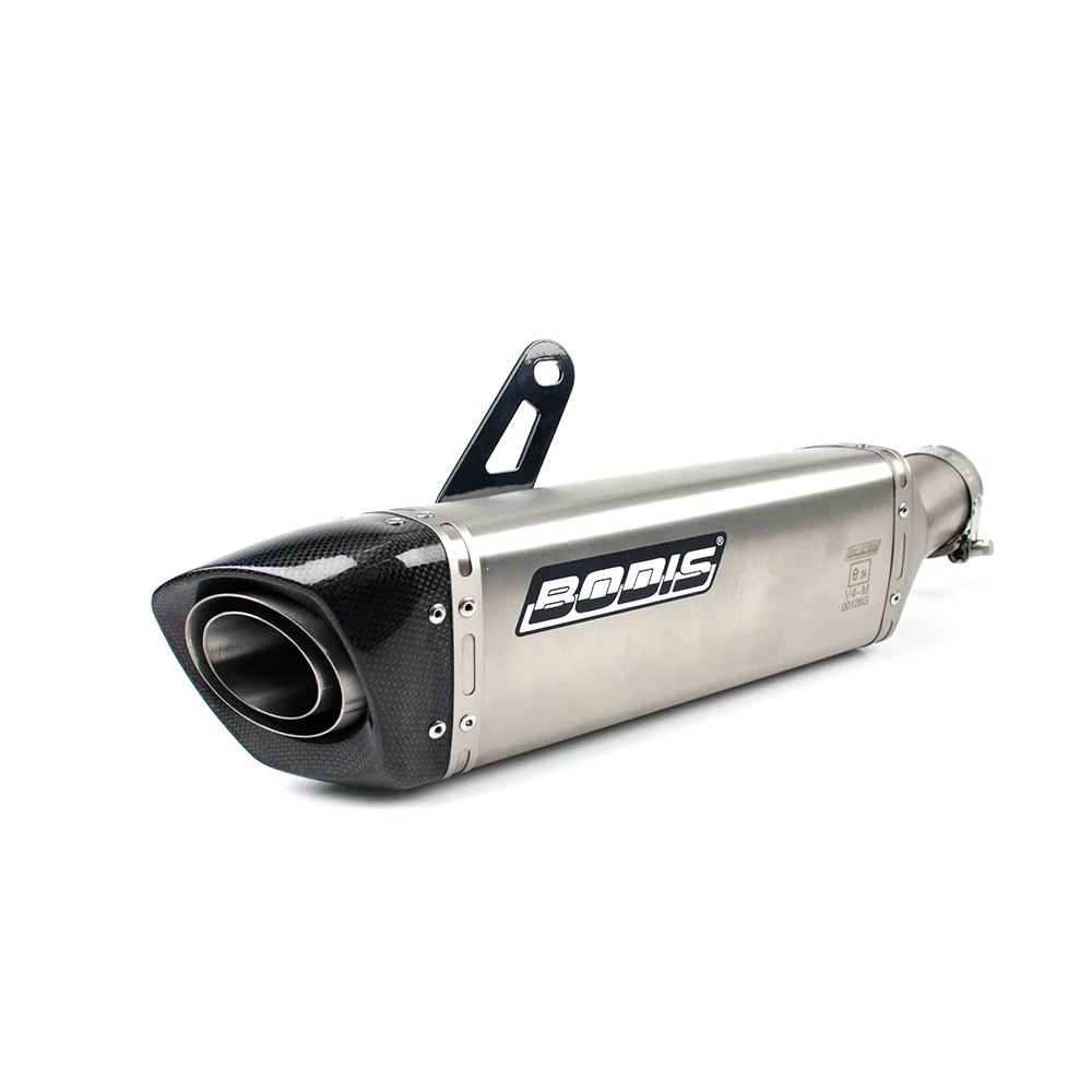 Auspuff BODIS V4-M-CA in FULL TITAN (FT) zu Suzuki (CH- Homologiert) EURO4