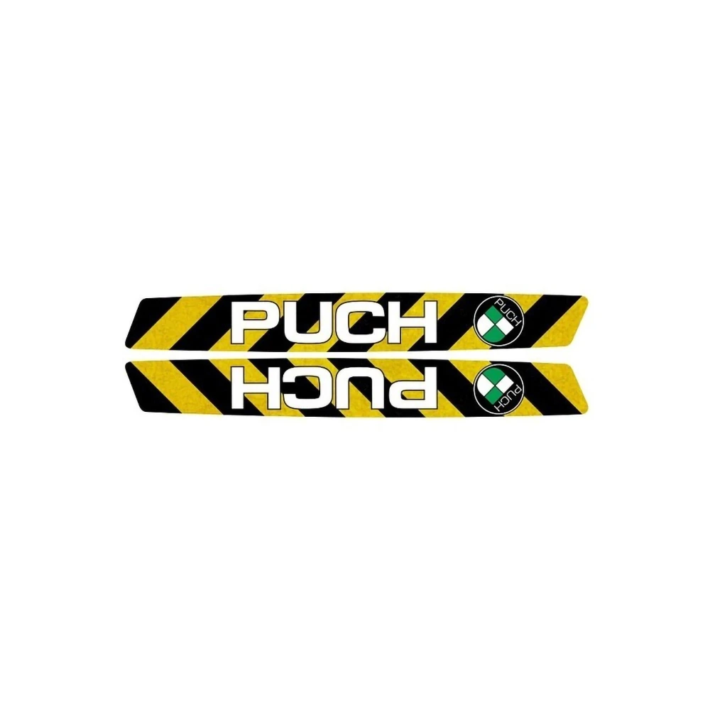 Sticker- Set PUCH HAZZARD, für Tank (links und rechts) zu Maxi Rahmen