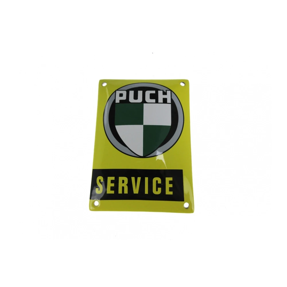 Serviceschild TECH PUCH SERVICE (Grösse: 100 x 140mm)