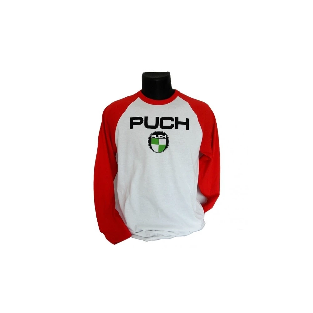 Sweatshirt NN PRODUCTS PUCH in weiss/rot (Grösse: XXL)