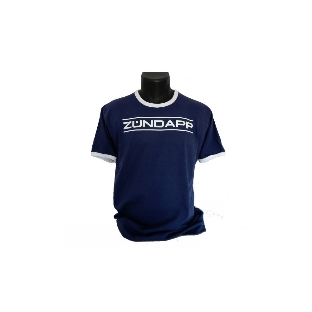 T-Shirt NN PRODUCTS ZÜNDAPP in blau (Grösse: XL)