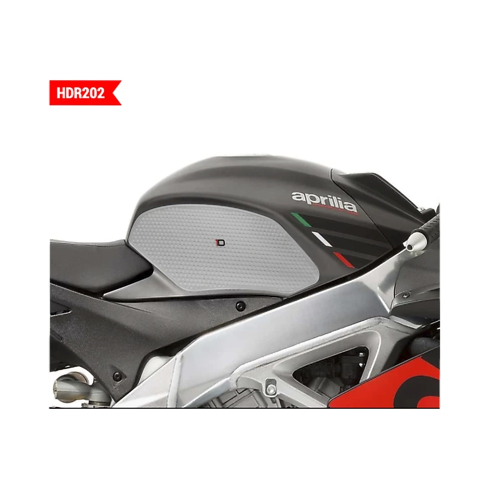 Side- Pad PRINT (Paar) ONEdesign HDR202 in transparent zu Aprilia