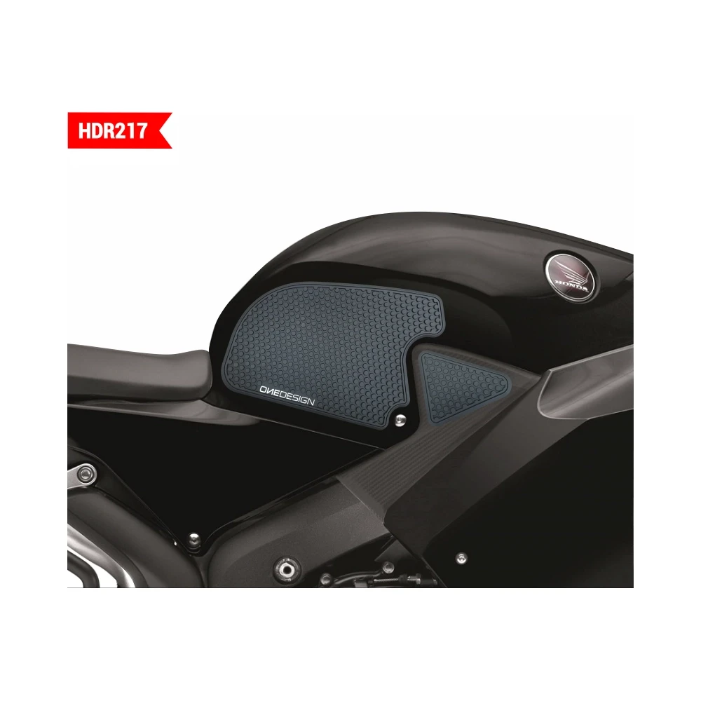 Side- Pad PRINT (Paar) ONEdesign HDR217 in schwarz zu Honda
