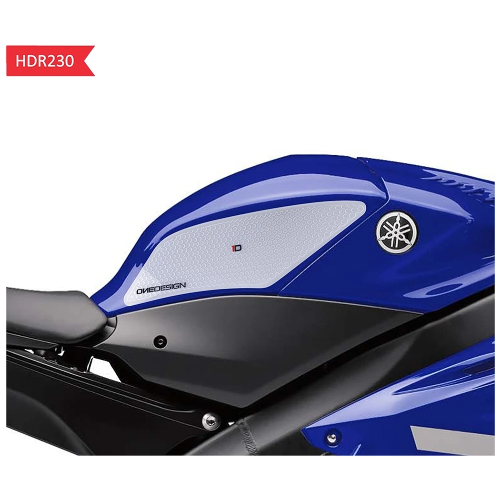 Side- Pad PRINT (Paar) ONEdesign HDR230 in transparent zu Yamaha
