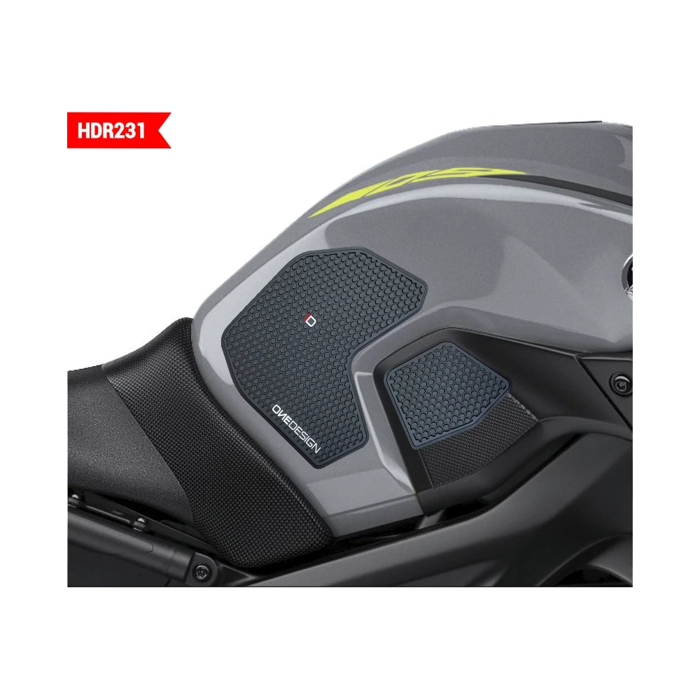 Side- Pad PRINT (Paar) ONEdesign HDR231 in schwarz zu Yamaha