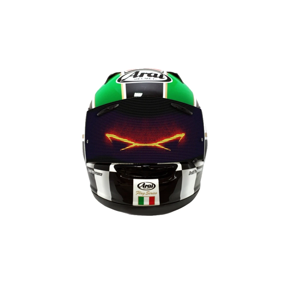 Visierfolie- Tönungsfolie PRINT ONE VISION LAZER EYES (B 41 x H 21.5cm)