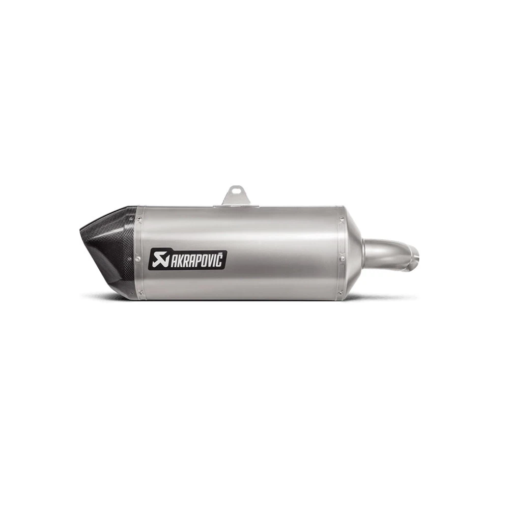 Auspuff AKRAPOVIC SLIP-ON in TITAN mit CARBON-ENDCAP zu Suzuki (CH Homolog