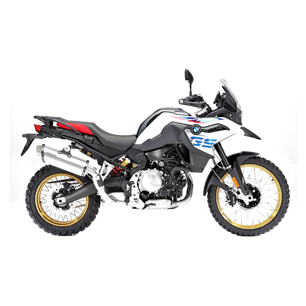 Auspuff BOS DUNEFOX in Edelstahl- matt zu BMW (CH-Homologiert) EURO4