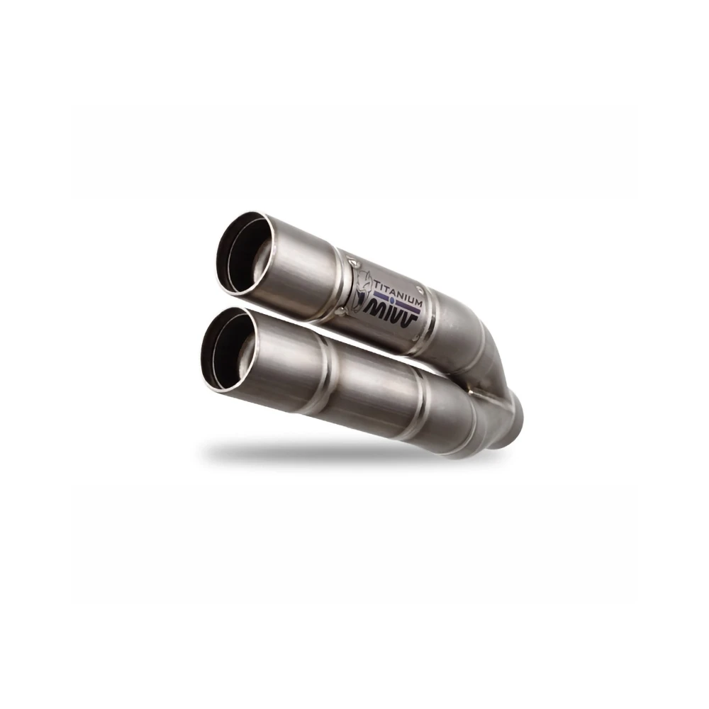 Auspuff MIVV DOUBLE GUN in Full Titan zu Yamaha (CH- Homologiert) EURO3/4