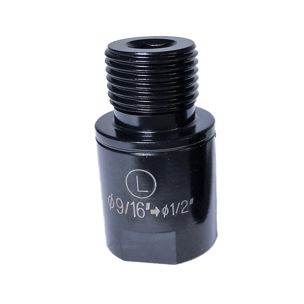 Adapter MOPED KINGS SWITCH MODE in schwarz (von 9/16- auf 1/2 Zoll)
