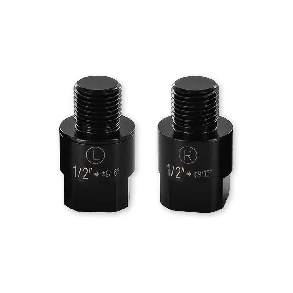 Adapter MOPED KINGS SWITCH MODE in schwarz (von 1/2- auf 9/16 Zoll)