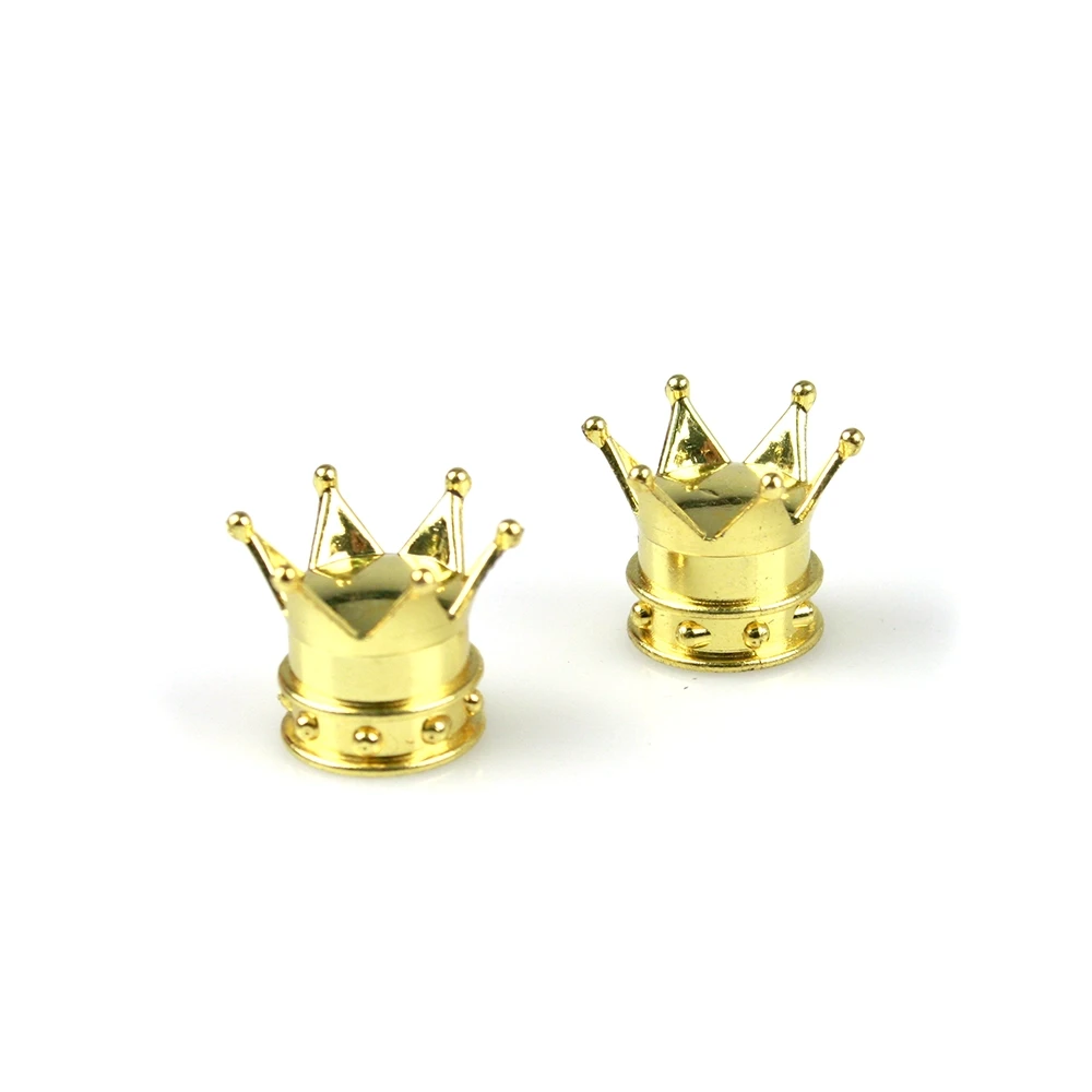 Ventildeckel MOPED KINGS (Paar) KING in gold
