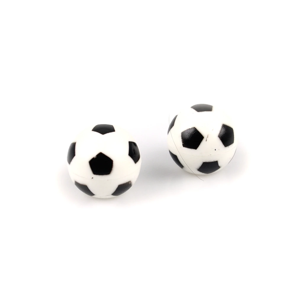 Ventildeckel MOPED KINGS (Paar) FOOTBALL in weiss