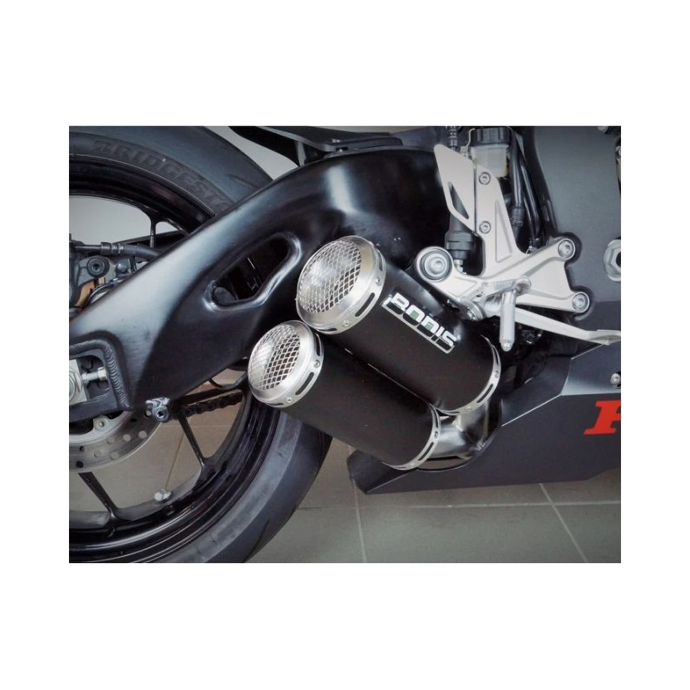 Auspuff BODIS M-GPX2 in FULL TITAN (FT) zu Honda (CH- Homologiert) EURO4