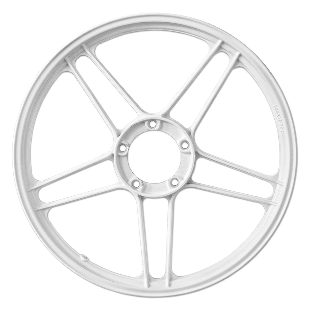 Felge vorne/hinten 1.35x17 Zoll GRIMECA Imitation leer weiss Maxi S/N, X30 NG