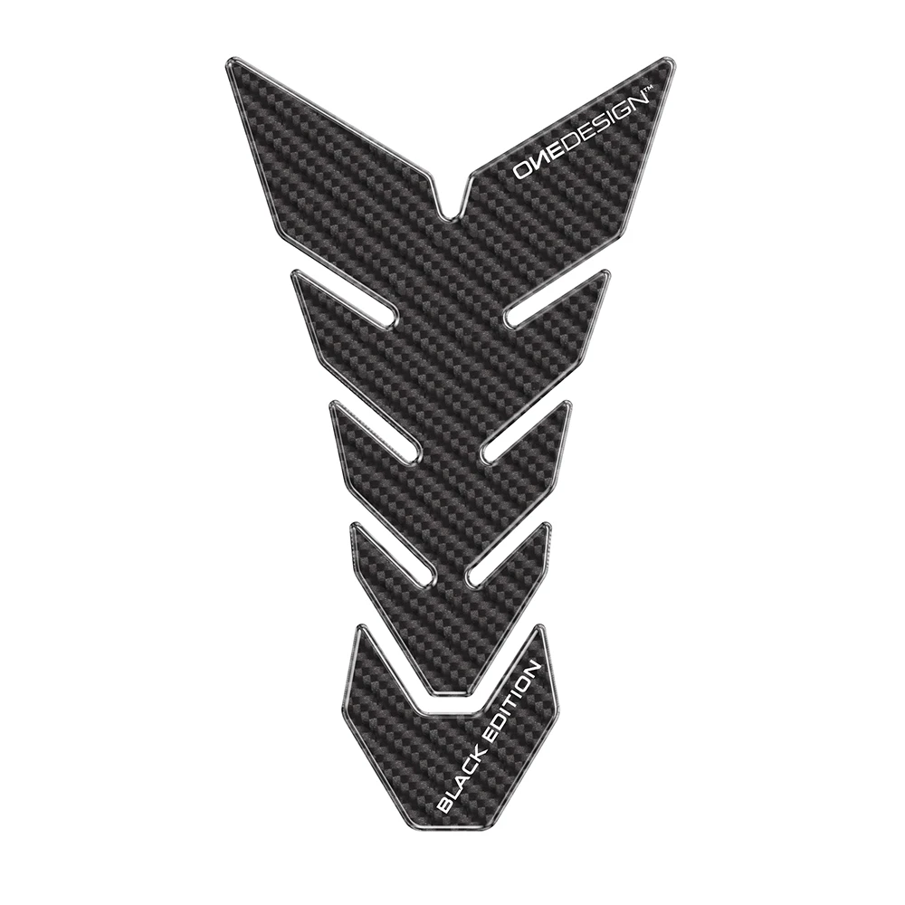 Tankprotektor ONE DESIGN BLACK EDITION in carbon-look (134 x 230mm)