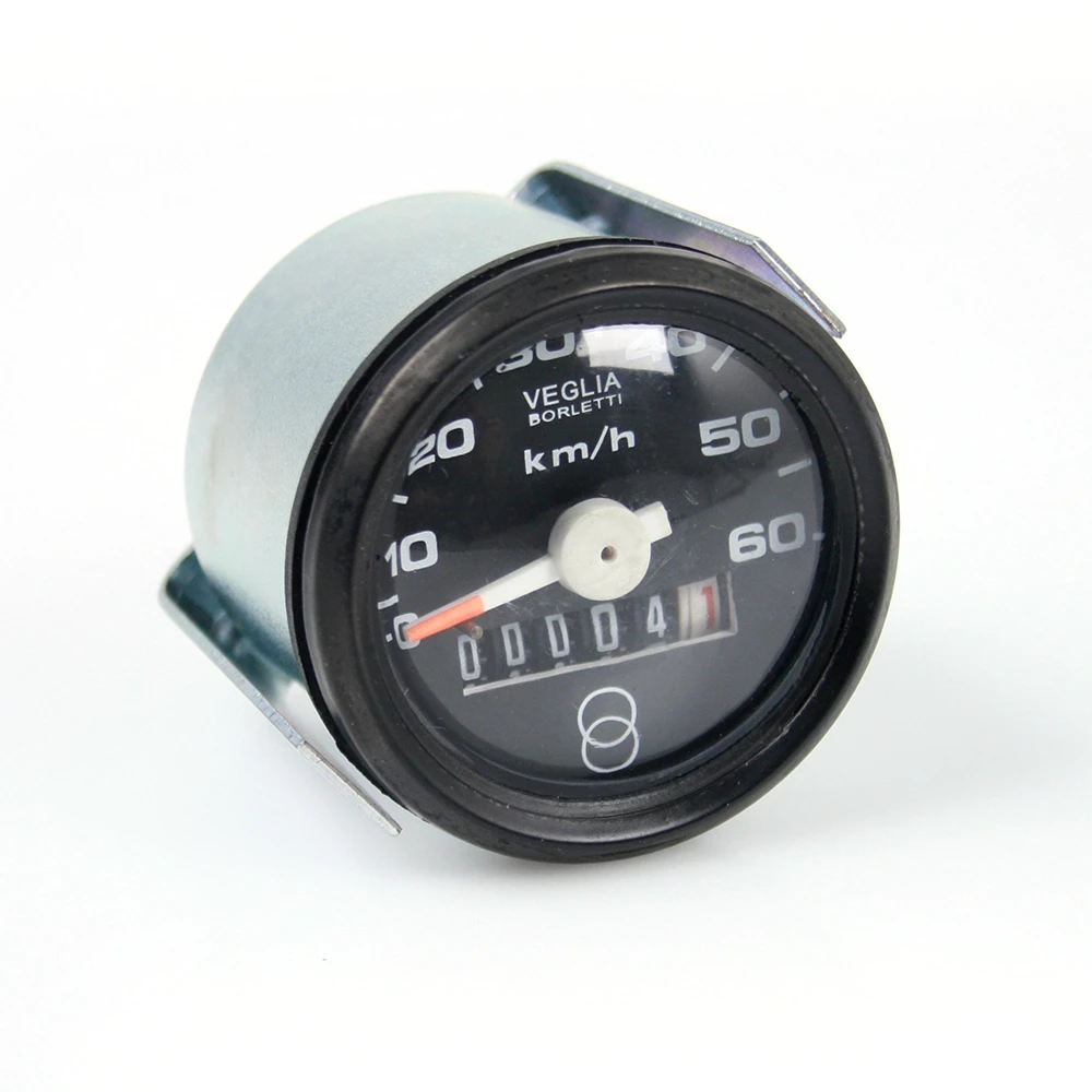 Tacho-Kopf NO NAME (Typ VEGLIA) Ø 48mm bis 60 km/h (Zifferblatt: schwarz /