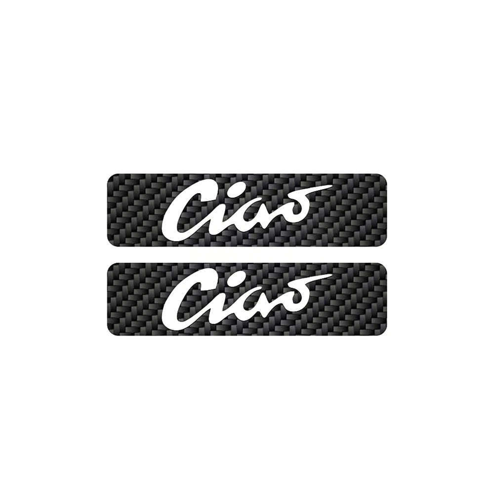 Tankbeschriftung MOPED KINGS - CIAO (Paar) in weiss/carbon (30 x 115mm)