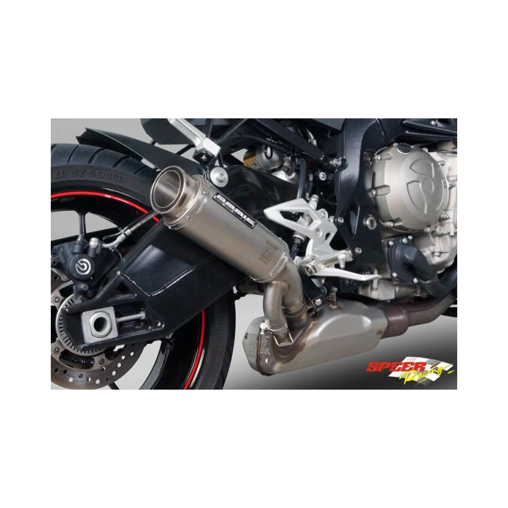 Auspuff BODIS GPC-RS II in FULL TITAN (FT) zu BMW (CH- Homologiert) EURO4