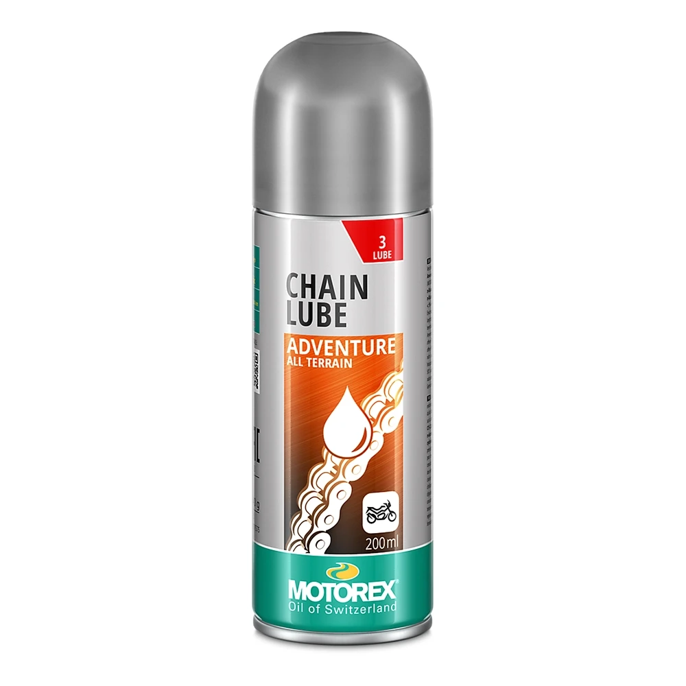 Kettenspray Motorex CHAIN LUBE ADVENTURE mit PTFE 200 ml