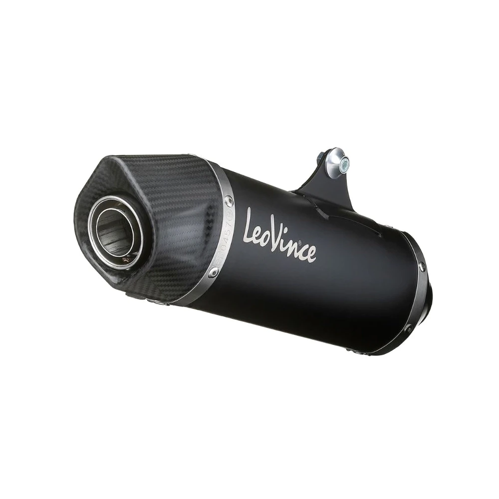 Auspuff LeoVince Nero in inox-schwarz zu Kawasaki (CH-Hom)