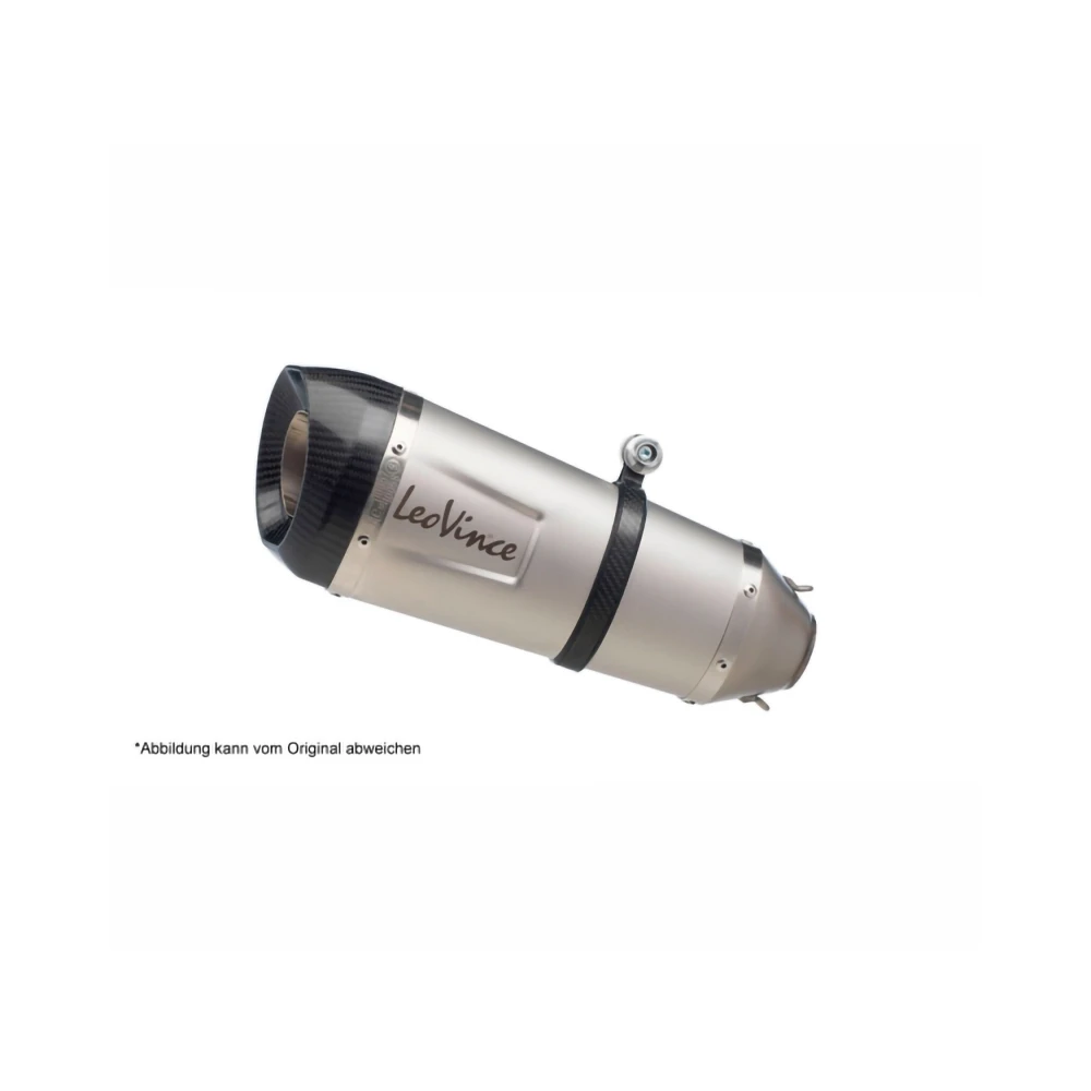 Auspuff LeoVince Factory S in inox zu Suzuki (CH-Hom)